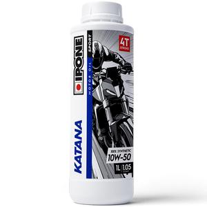 Syntetický motorový olej IPONE KATANA 10W50 (ester, JASO MA2) 1 l