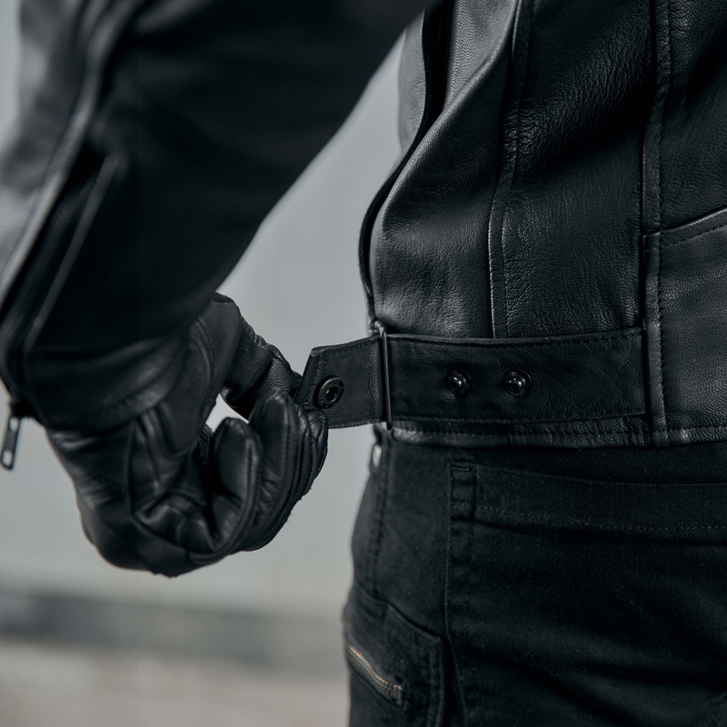 Bunda na motorku Rebelhorn Impala černá - II. jakost