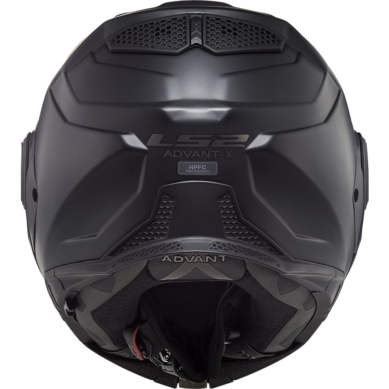 Překlápěcí přilba na motorku LS2 FF901 Advant X Solid černá matná - II. jakost