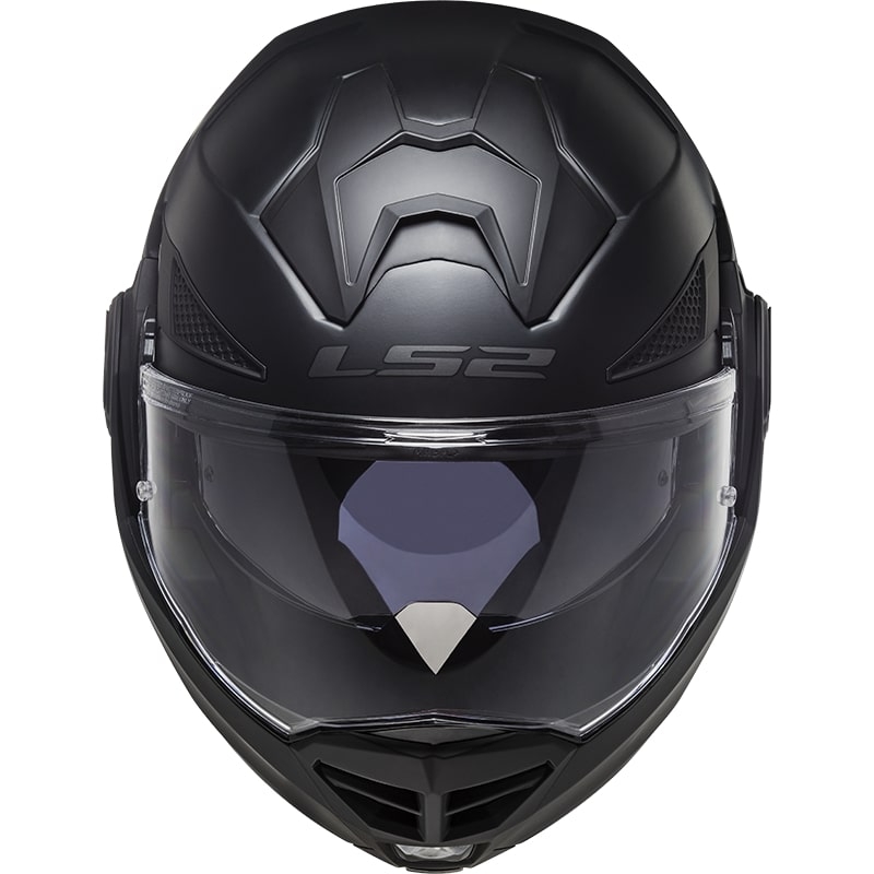 Překlápěcí přilba na motorku LS2 FF901 Advant X Solid černá matná - II. jakost
