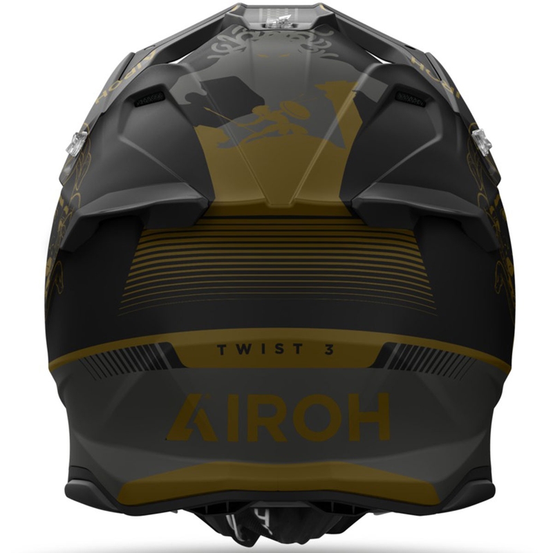 Motokrosová helma Airoh Twist 3 Titan matná