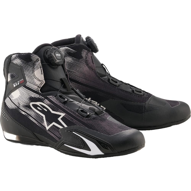 Boty na motorku Alpinestars Celer Vented černo-bílé