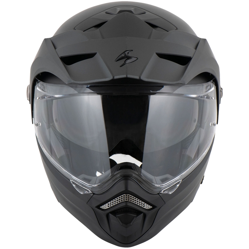 Přilba na motorku SCORPION ADX-2 Solid pearl černá matná