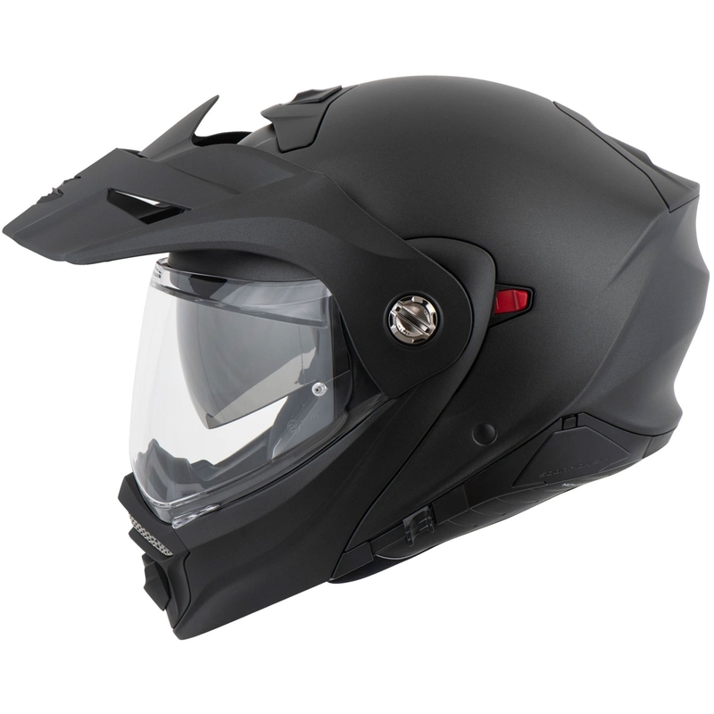 Přilba na motorku SCORPION ADX-2 Solid pearl černá matná