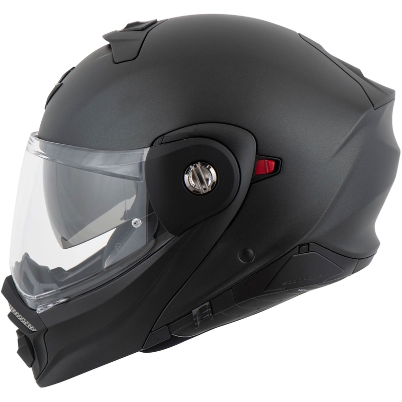 Přilba na motorku SCORPION ADX-2 Solid pearl černá matná