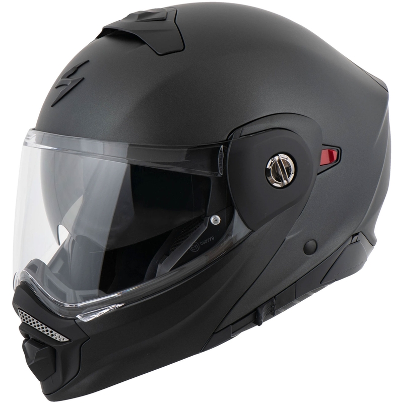 Přilba na motorku SCORPION ADX-2 Solid pearl černá matná