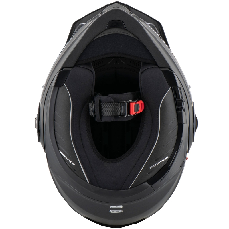 Přilba na motorku SCORPION ADX-2 Solid pearl černá matná