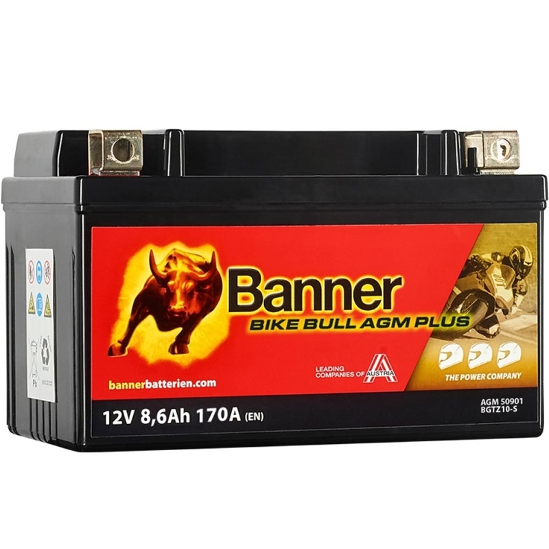 AGM baterie Banner Bike Bull AGM PLUS 509 01 (BGTZ10-S / GTZ10-S)