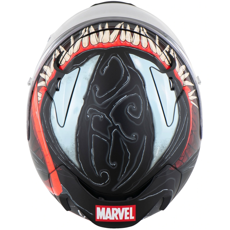 Integrální helma na motorku HJC RPHA 12 Venom 3 Marvel černo-červená