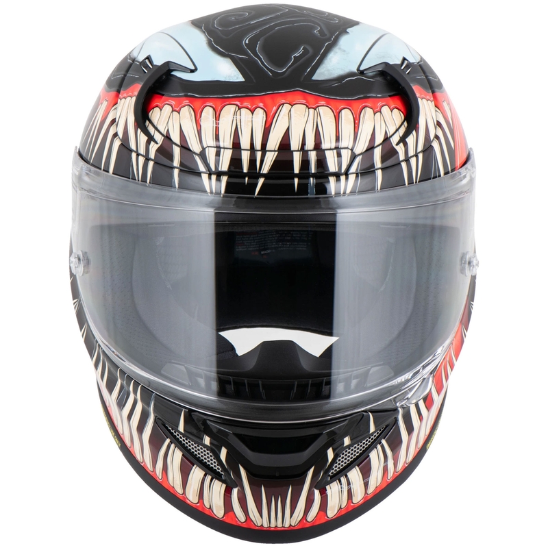 Integrální helma na motorku HJC RPHA 12 Venom 3 Marvel černo-červená