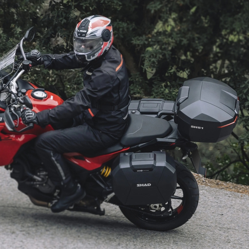 Vrchní kufr na motorku SHAD SH51 Karbon