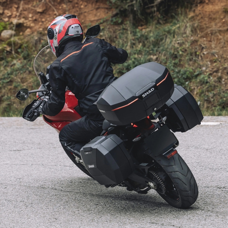 Vrchní kufr na motorku SHAD SH51 Karbon