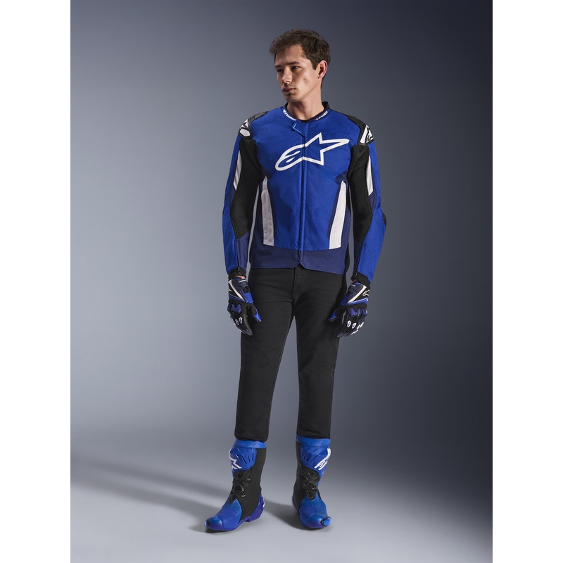 Bunda na motorku Alpinestars T-GP Air modro-bílo-černá