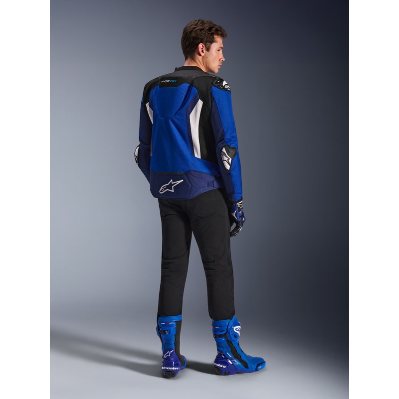 Bunda na motorku Alpinestars T-GP Air modro-bílo-černá