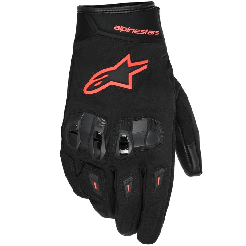 Rukavice na motorku Alpinestars SP X Z WATERPROOF černo-červené