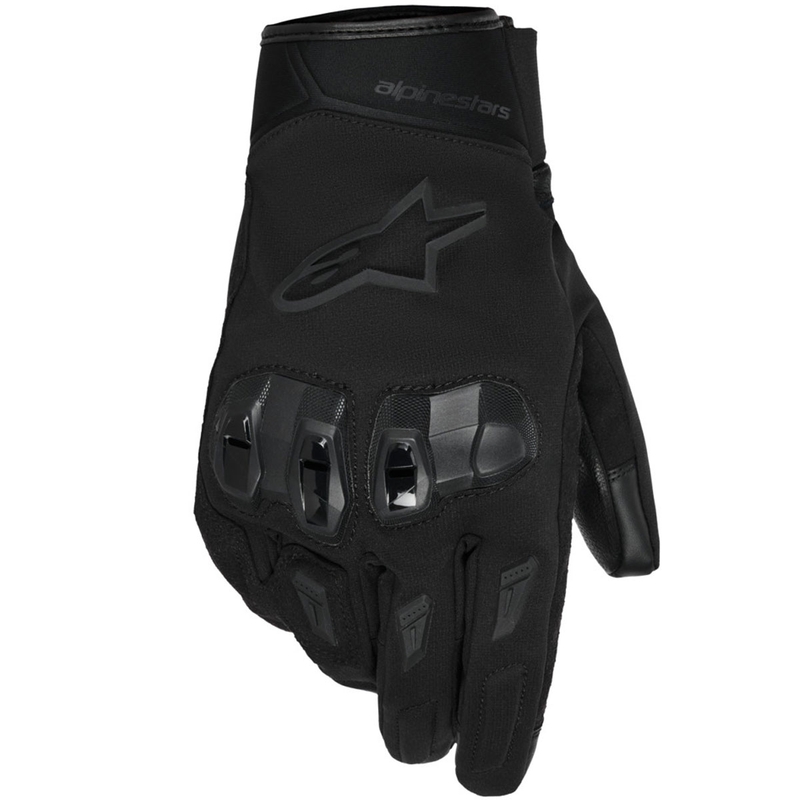 Rukavice na motorku Alpinestars SP X Z WATERPROOF černo-černé
