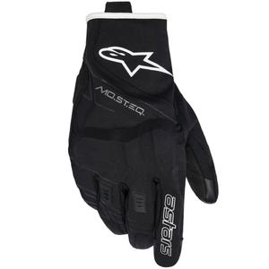 Rukavice na motorku Alpinestars MOBLAST WATERPROOF černo-bílo off white