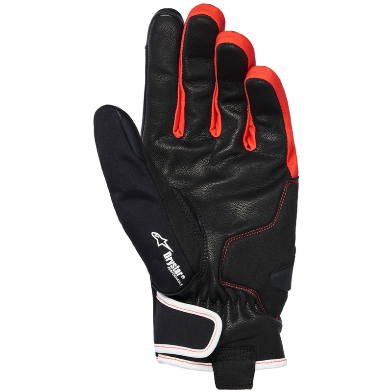 Rukavice na motorku Alpinestars MOBLAST WATERPROOF černo-antracitovo-oranžové