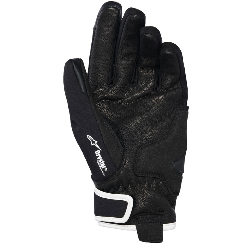 Dámské rukavice na motorku Alpinestars STELLA MOBLAST WATERPROOF černo-bílo off white