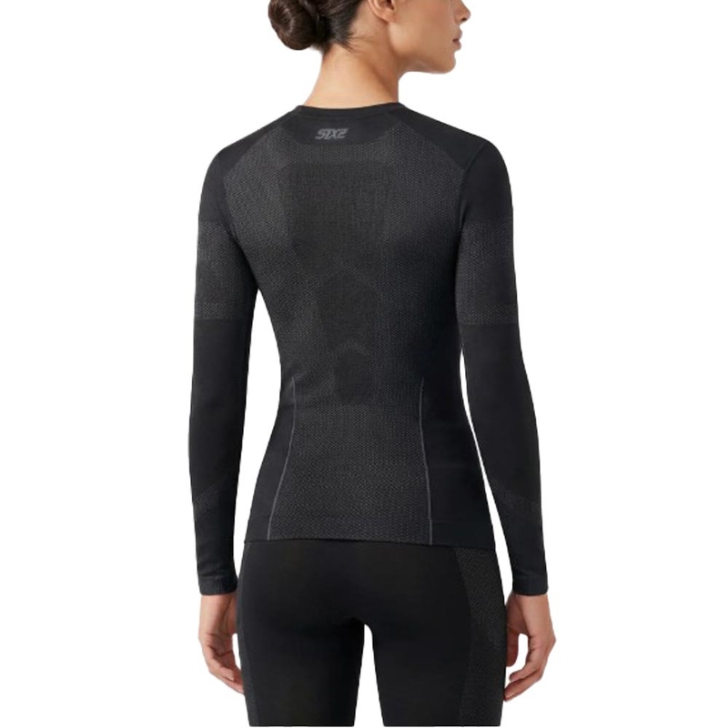Funkční triko s dlouhým rukávem SIXS BT TS2L V2 černo-tmavě šedé