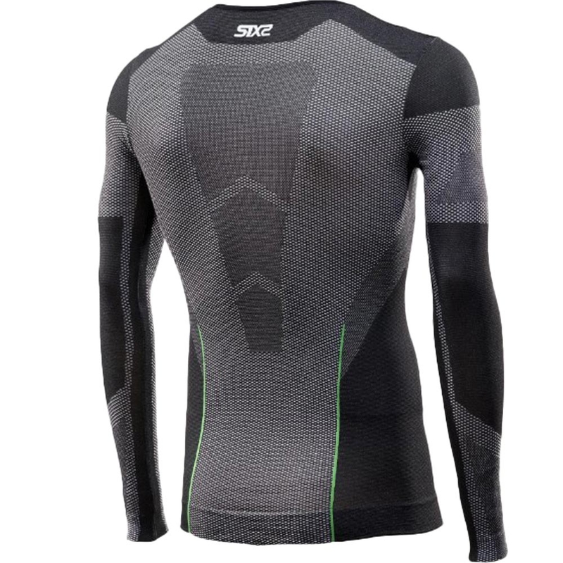 Funkční triko s dlouhým rukávem SIXS BT TS2L V2 černý carbon