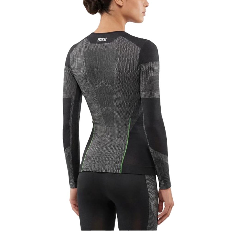 Funkční triko s dlouhým rukávem SIXS BT TS2L V2 černý carbon