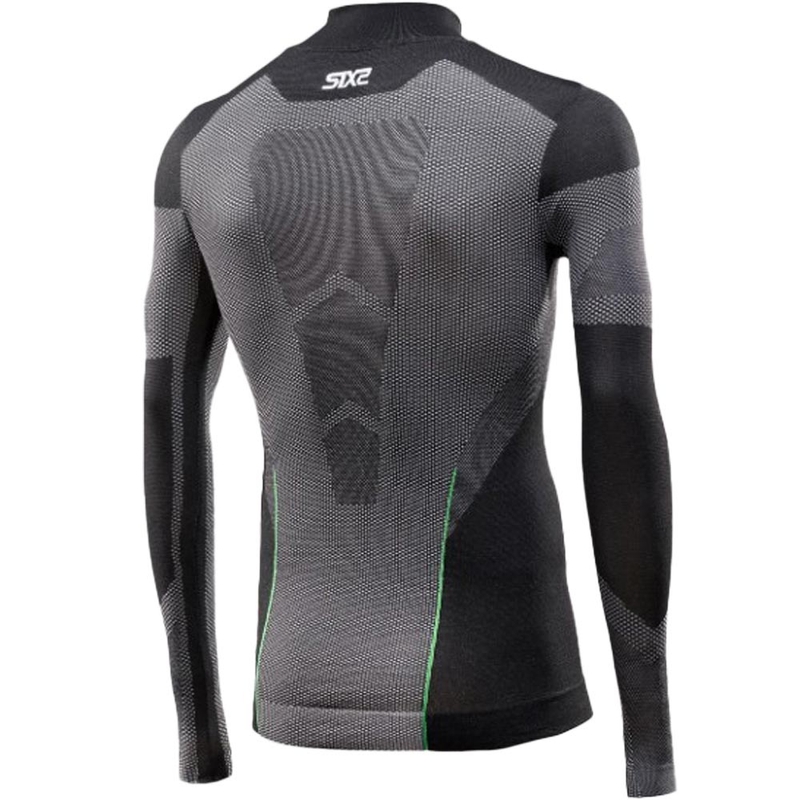 Funkční triko s dlouhým rukávem SIXS BT TS3L V2 černý carbon