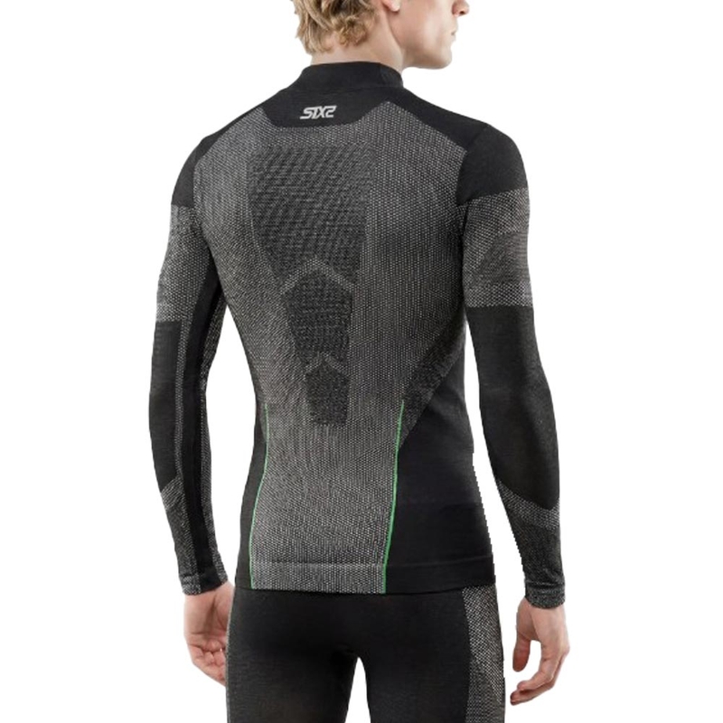 Funkční triko s dlouhým rukávem SIXS BT TS3L V2 černý carbon