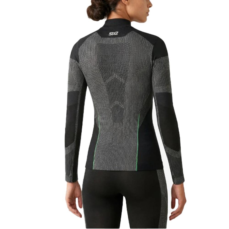 Funkční triko s dlouhým rukávem SIXS BT TS3L V2 černý carbon