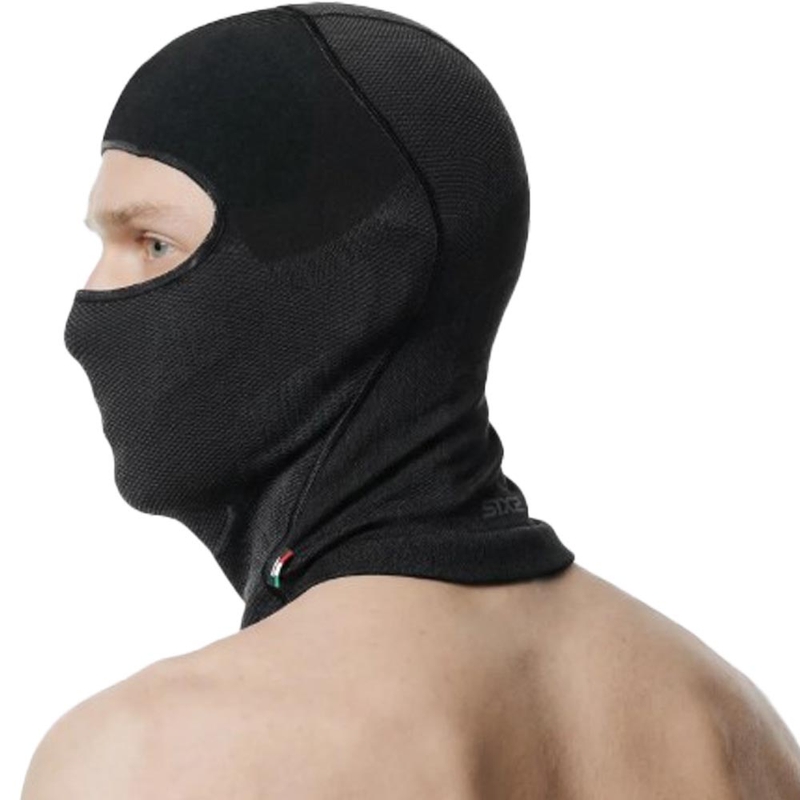 Kukla pod helmu SIXS BT DBXL V2 černo-tmavě šedá