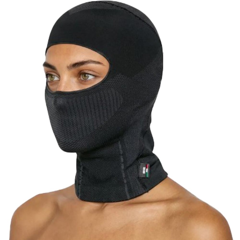 Kukla pod helmu SIXS BT DBXL V2 černo-tmavě šedá