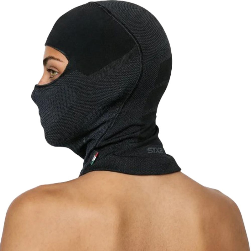 Kukla pod helmu SIXS BT DBXL V2 černo-tmavě šedá