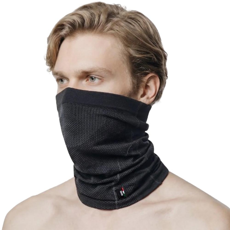 Nákrčník SIXS BT TBXL černo-tmavě šedý