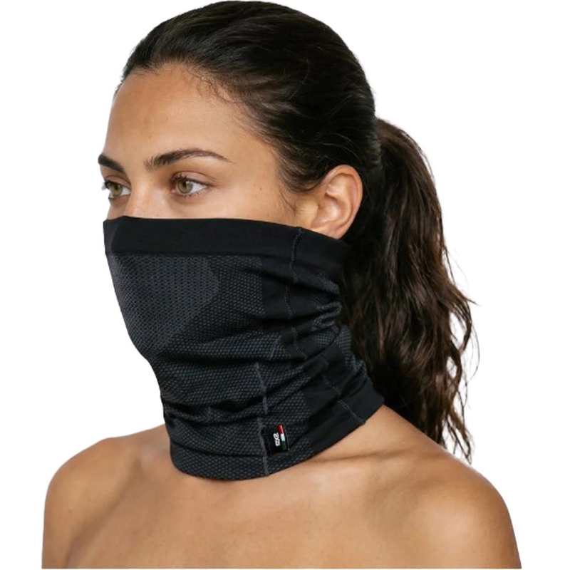 Nákrčník SIXS BT TBXL černo-tmavě šedý