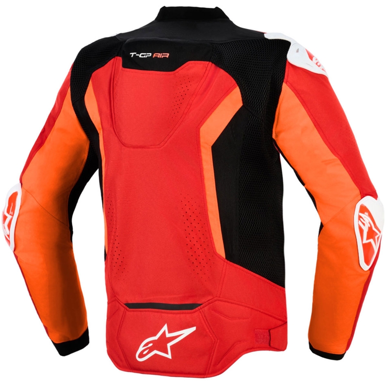 Bunda na motorku Alpinestars T-GP Air červeno-fluo červeno-bílo-černá