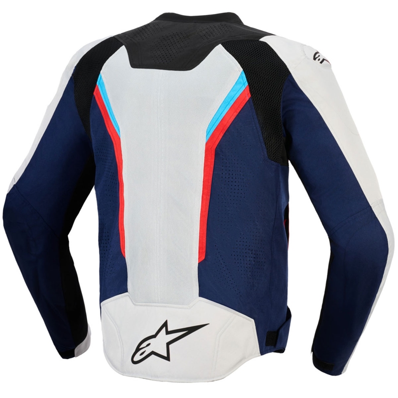 Bunda na motorku Alpinestars AST V3 Air bílo-modro-červeno-černá