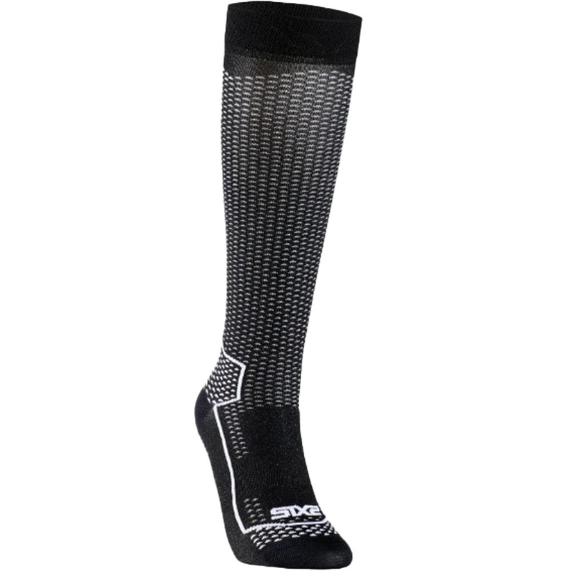 Funkční podkolenky SIXS LONG V3 černý carbon