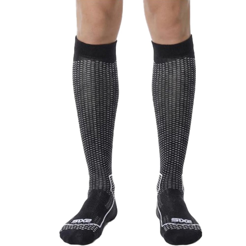 Funkční podkolenky SIXS LONG V3 černý carbon