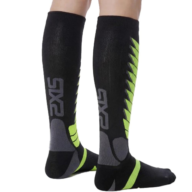 Funkční podkolenky SIXS SPEED V3 černo-zelené