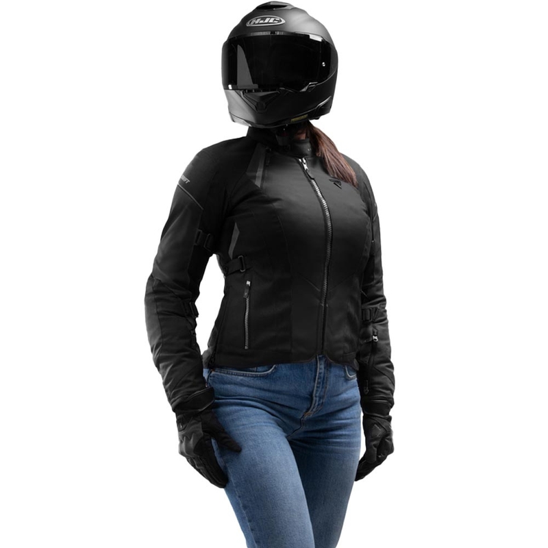 Dámská bunda na motorku Rebelhorn Swift černá