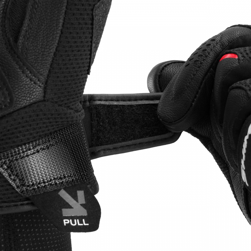 Rukavice na motorku Shima Spark 3.0 černo-červené