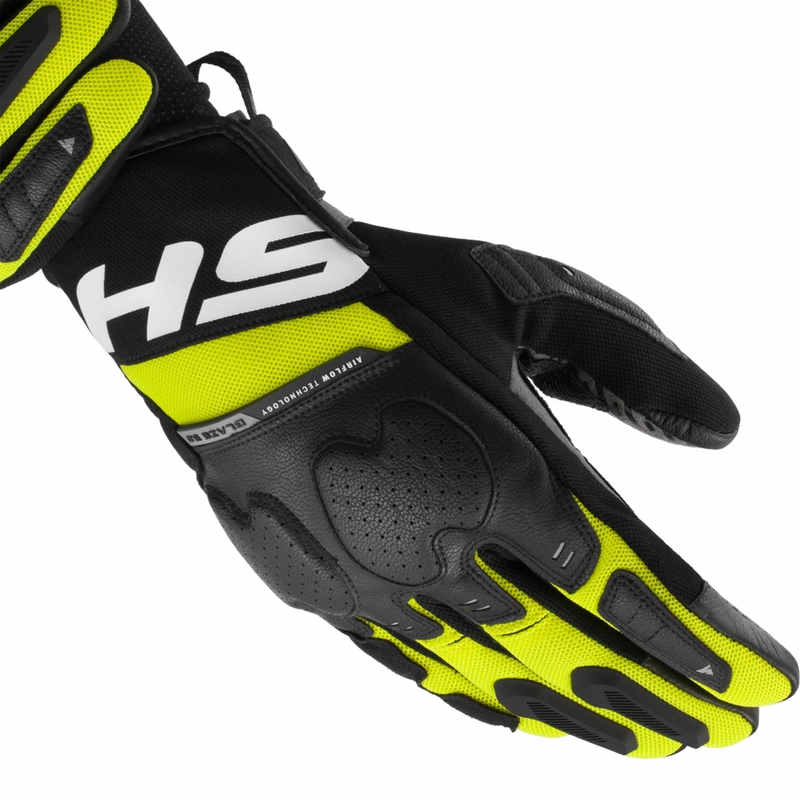 Rukavice na motorku Shima Blaze 3.0 fluo žluté