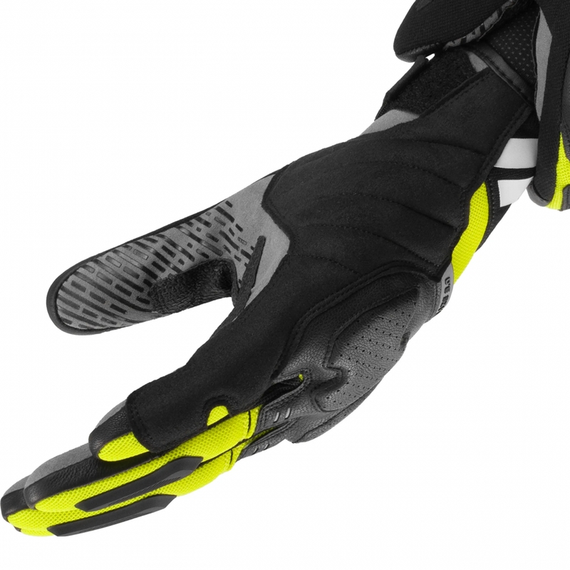 Rukavice na motorku Shima Blaze 3.0 fluo žluté