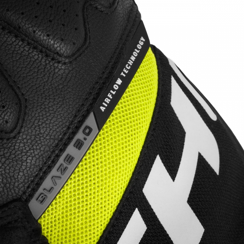 Rukavice na motorku Shima Blaze 3.0 fluo žluté