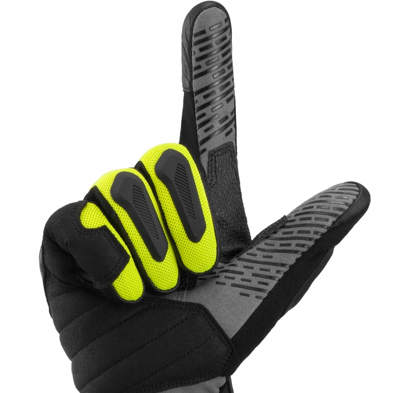 Rukavice na motorku Shima Blaze 3.0 fluo žluté