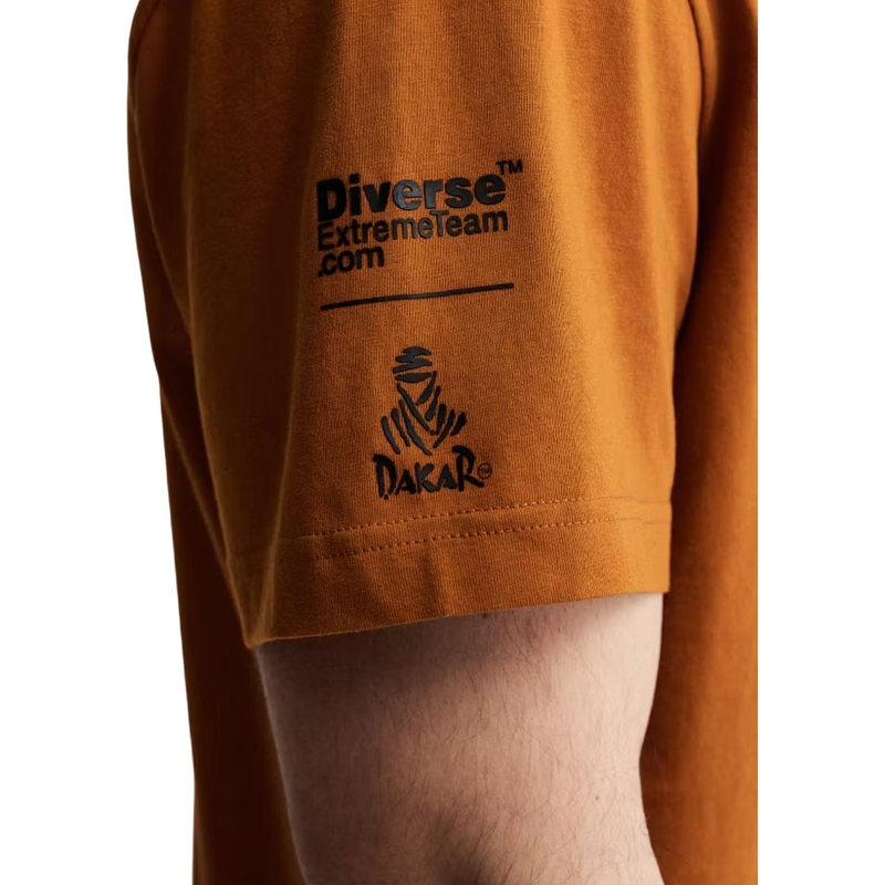 Tričko Dakar Logo 263 hnědé