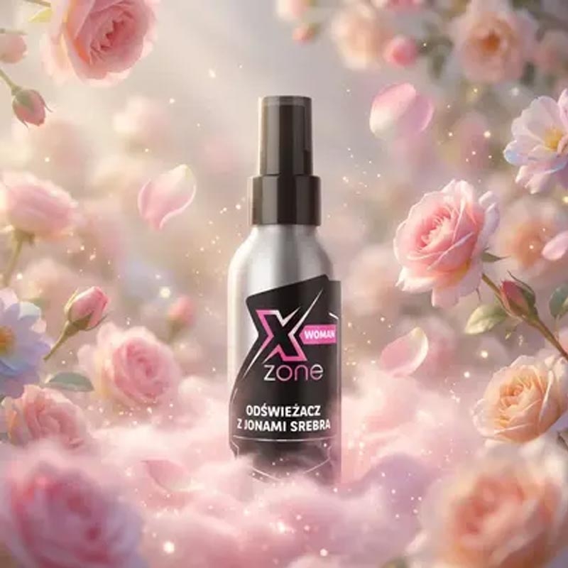 Osvěžovač s ionty stříbra Xzone Woman 100 ml