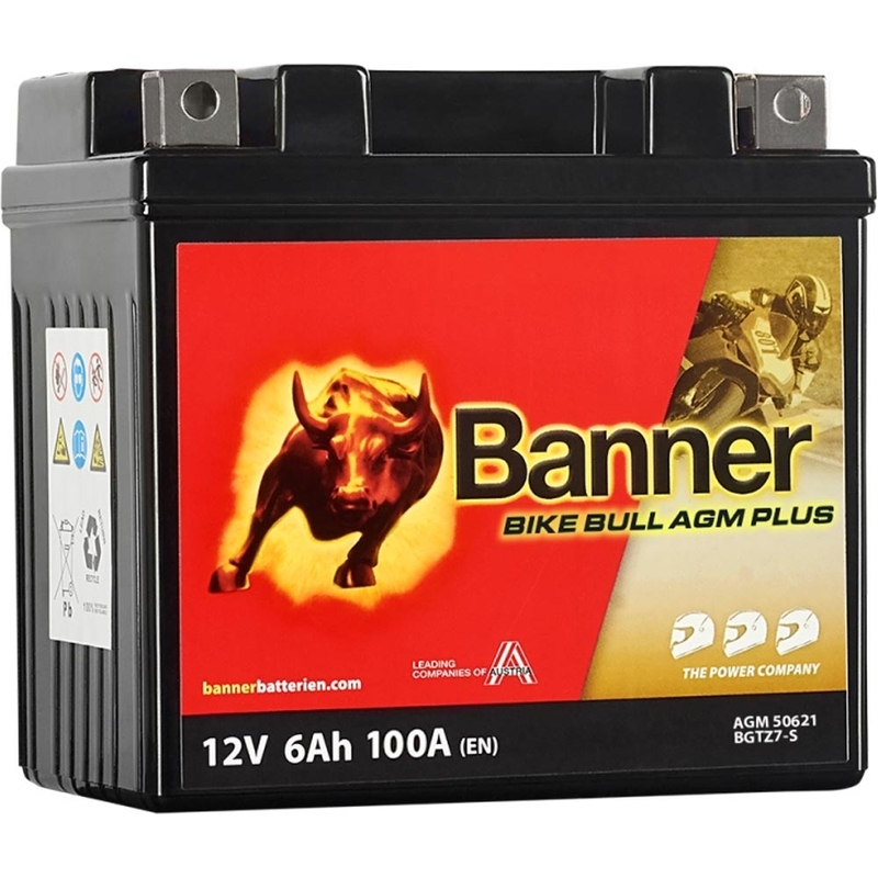 AGM baterie Banner Bike Bull AGM PLUS AGM PLUS 506 21 / BGTZ7-S - GTZ7-S