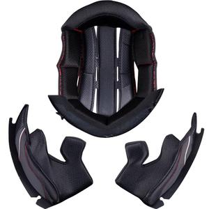 Náhradní interiér helmy na motorku MT Atom 2 SV černý