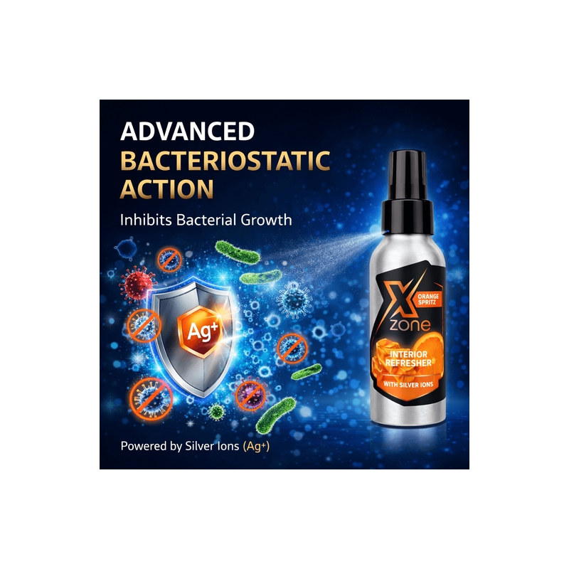 Osvěžovač s ionty stříbra Xzone® Freshener with Silver Ions Orange Spritz 100 ml